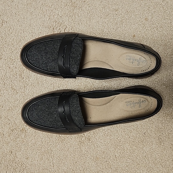 Clarks Collection Women’s Raisie Eletta Loafer Flats Sz 11W. Worn once! - Picture 5 of 7